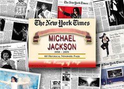 NY Times Newspaper Compilation - The Life and Times of Michael Jackson