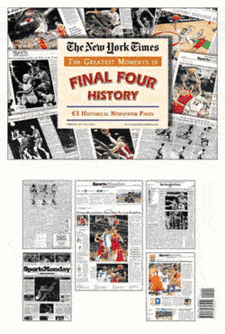 NY Times Newspaper  - Greatest Moments in Final Four History