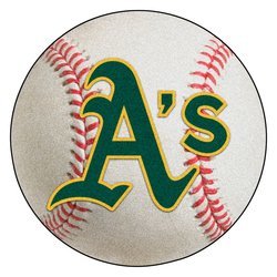 Oakland Athletics Baseball Rug