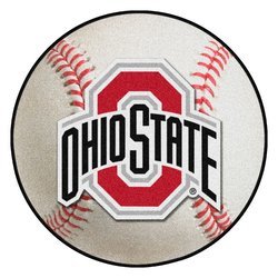 Ohio State University Baseball Rug