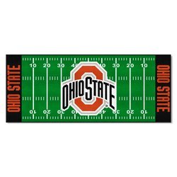 Ohio State University Football Field Runner Rug