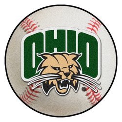 Ohio University Baseball Rug