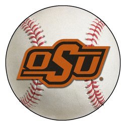 Oklahoma State University Baseball Rug