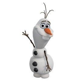 Olaf Frozen Cardboard Cutout