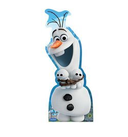 Olaf Hugging Snowgies Frozen Fever Cardboard Cutout