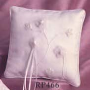 Organza Floral Collection Ring Pillow