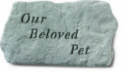 Our Beloved Pet Memorial Stone