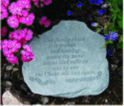 Our family chain Memorial Stone