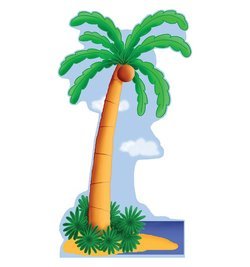 Palm Tree Cardboard Cutout