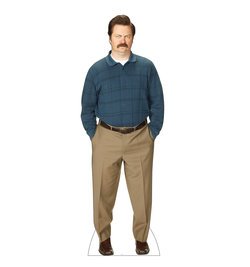 Parks and Recreation Ron Swanson Cardboard Cutout