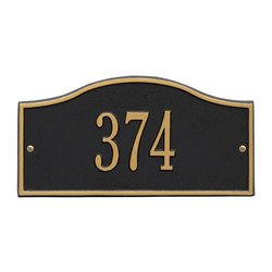 Personalized 1 Line Hills Mini Address Plaque