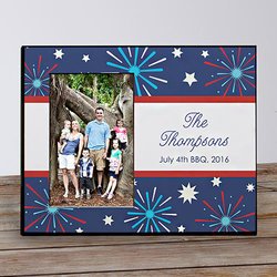 Personalized 4th of July Picture Frame