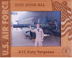 Personalized Air Force Frame