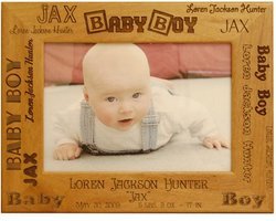 Personalized Baby Boy Frame