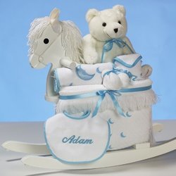 Personalized Baby Rocking Horse <br>for Boy