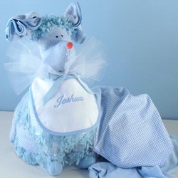 Personalized Baby's Best Friend Diaper Cake