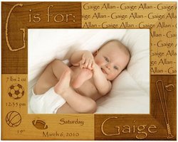Personalized Baby Sports Frame