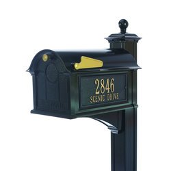 Personalized Balmoral Mailbox Package - Post