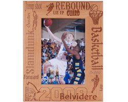 Personalized Basketball Frame