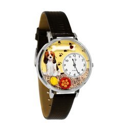 Personalized Basset Hound Unisex Watch
