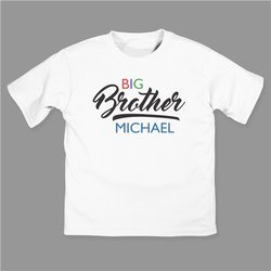 Personalized Big Brother / Sister T-Shirt