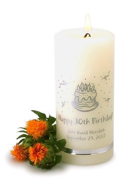 Personalized Birthday Candle