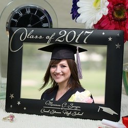 Personalized Black Graduation Frame