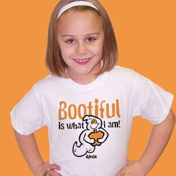 Personalized Bootiful Ghost Halloween T-shirt