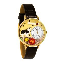 Personalized Border Collie Unisex Watch