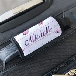 Personalized Butterflies Luggage Grip