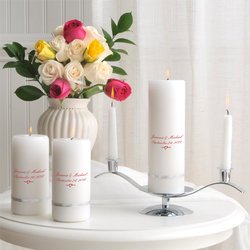 Personalized Candle Set Deluxe