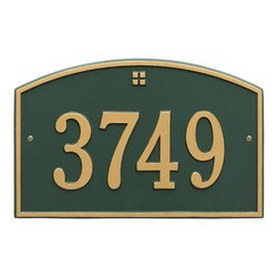 Personalized Cape Charles Address Plaque -1 Line