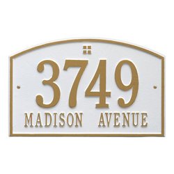 Personalized Cape Charles Address Plaque - 2 Line