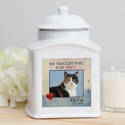 Personalized Cat Photo Urn