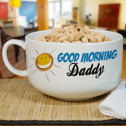 Personalized Ceramic Cereal Bowl