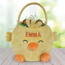 Personalized Chick Easter Basket