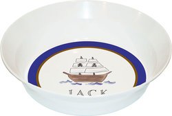 Personalized Childrens Ahoy Matey Dining Bowl