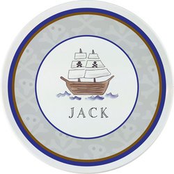 Personalized Childrens Ahoy Matey Dining Plate