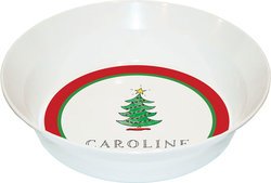 Personalized Childrens Christmas Dining Bowl