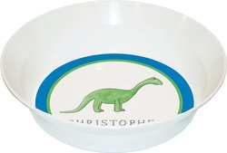 Personalized Childrens Dinomite Dining Bowl