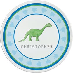 Personalized Childrens Dinomite Dining Plate