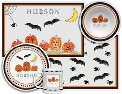 Personalized Childrens Halloween 4 Piece Table Set