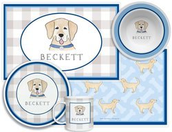 Personalized Childrens Happy Tails 4 Piece Table Set