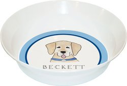 Personalized Childrens Happy Tails Dining Bowl
