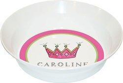 Personalized Childrens Little Princess Dining Bowl