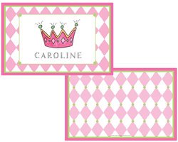 Personalized Childrens Little Princess Placemat