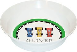 Personalized Childrens On Your Mark Dining Bowl