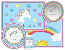 Personalized Childrens Over The Rainbow 4 Piece Table Set