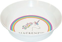 Personalized Childrens Over The Rainbow Dining Bowl
