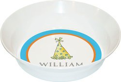 Personalized Childrens Party Hats Dining Bowl